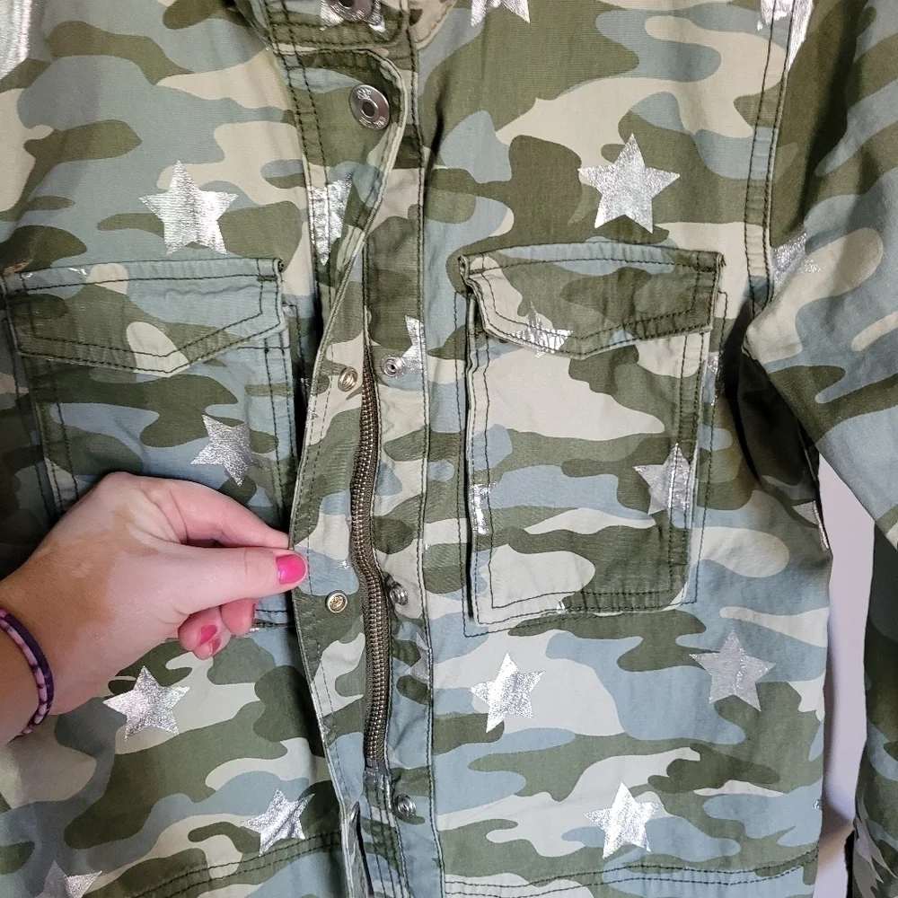 GAP Girls Camo Star Jacket